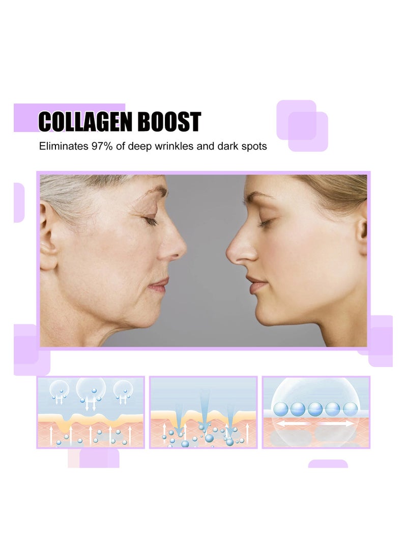 LUNOON Lavender Skin Moisturizing Essence Brightening Pearl Capsule Facial Cream Glutamine Brightening Moisturizing Cream 30ml - Image 3