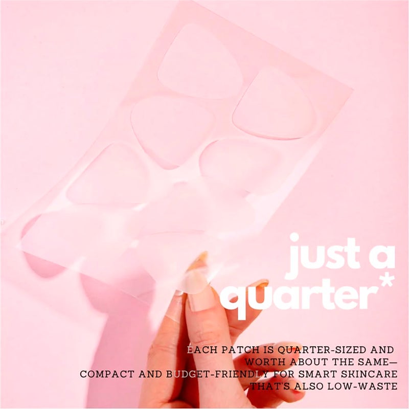 Comfordent Triangle Wrinkle Patches â€“ 80 Tapes for Overnight Fine Line Appearance Smoothing - Image 4