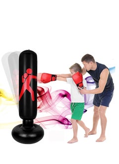 Generic Inflatable Freestanding Punching Bag for Kids and Adults 63inch Ideal for Karate and Boxing Training Fitness  - Image 1