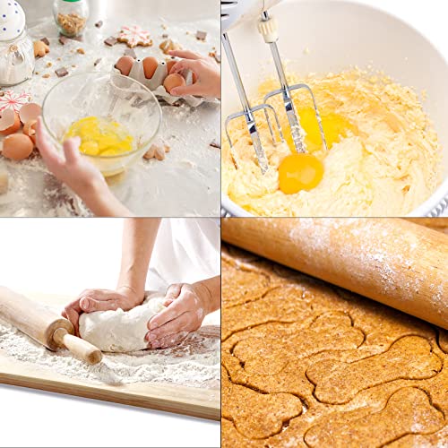 Mr Cookie MrCookie Dog Bone Cookie Cutters Set,Stainless Steel Sandwiches Cutters Biscuit Molds for Kids,5pcs Sturdy Cutters for Cookies,Sandwiches,Small to Large Size of 2.32'',2.99'',3.88'',4.17'',4.8'' - Image 2