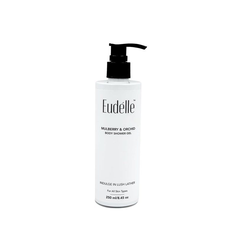 Eudelle Mulberry Orchid Hydrating Body Wash with Sabiwhite for Radiance Amino Acids Hyaluronic Acid for Skin Nourishment 4 - Image 1