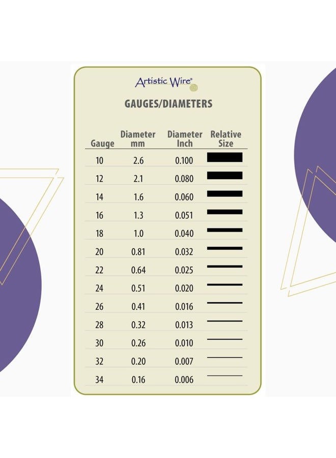 Artistic Wire 18 Gauge Tarnish Resistant Brass Craft Jewelry Wrapping Wire, Gold Color, 4 yd - Image 4