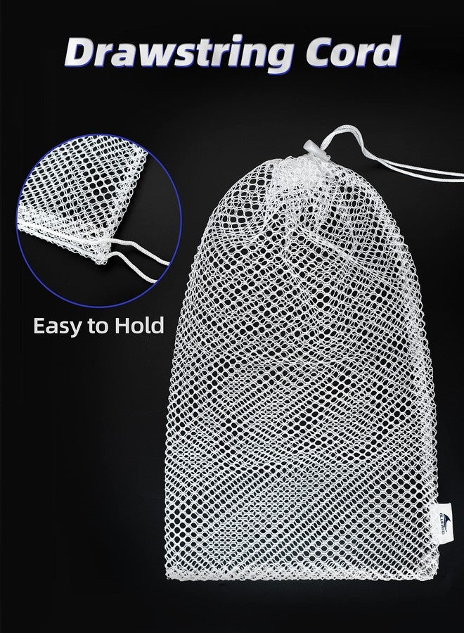 BLUEWING Fishing Chum Bag Bait for Saltwater Fishing 3pcs, White - Image 2