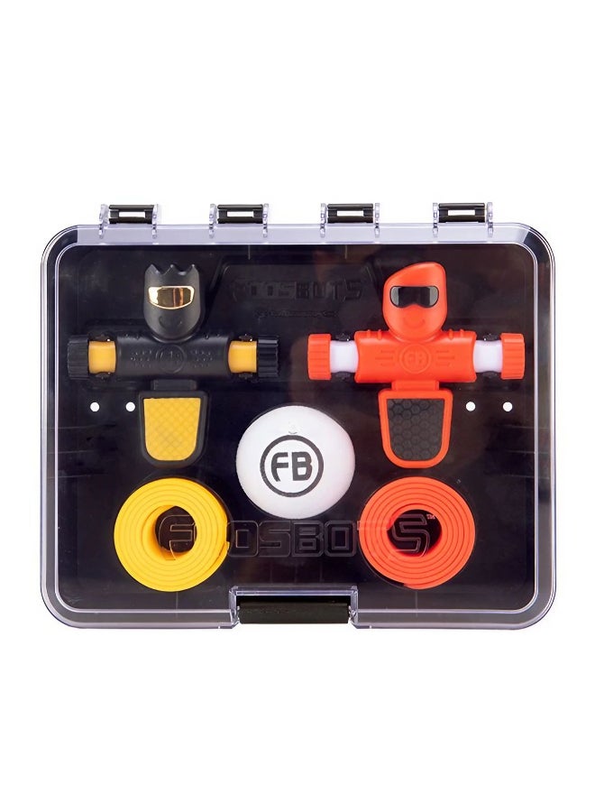 Fat Brain Toys Foosbots On the Go! Playset (16.5 x 5.1 x 22.2 cm, Pack of 2) - Image 1