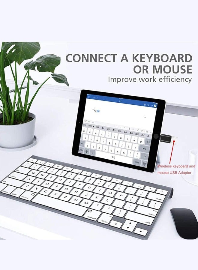 Lightning Male to USB3.0 Female Adapter OTG Cable Portable USB Camera Adapter OTG Data Sync Cable for with iPhon iPd USB Flash Drive Card Reader Camera Mouse MIDI Keyboard - Image 3