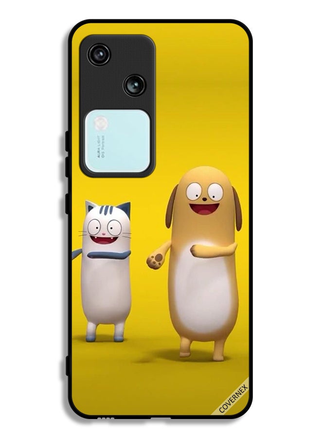 Covernex Vivo S18 5G Protective Case Cover Cat Dog Story - Image 1