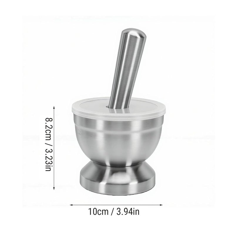 Popular practical build Yosoo 304 Stainless Steel Mortar and Pestle Set, Rustproof Grinder Bowl with Non Slip Base for Grinding Seasoning Nuts Pesto Guacamole (S) Multi-price design picks Light precision processed material Trendy versatile build Processed natural substance Balanced weight Nationwide warehouse layout Integrated practical design Upgraded general grade quality Affordable trusted craftsmanship Working day delivery service Rack sorted local inventory Longevity upgraded craftsmanship Freeze crack proof Mountain region eligible ship Nationwide delivery Narrow & wide space compatible Global versatile design Budget global standard quality Popular trusted craftsmanship Modern look Domestic distribution ready Cross product compatible Personal & public compatible Cost effective upgraded craftsmanship - Image 2