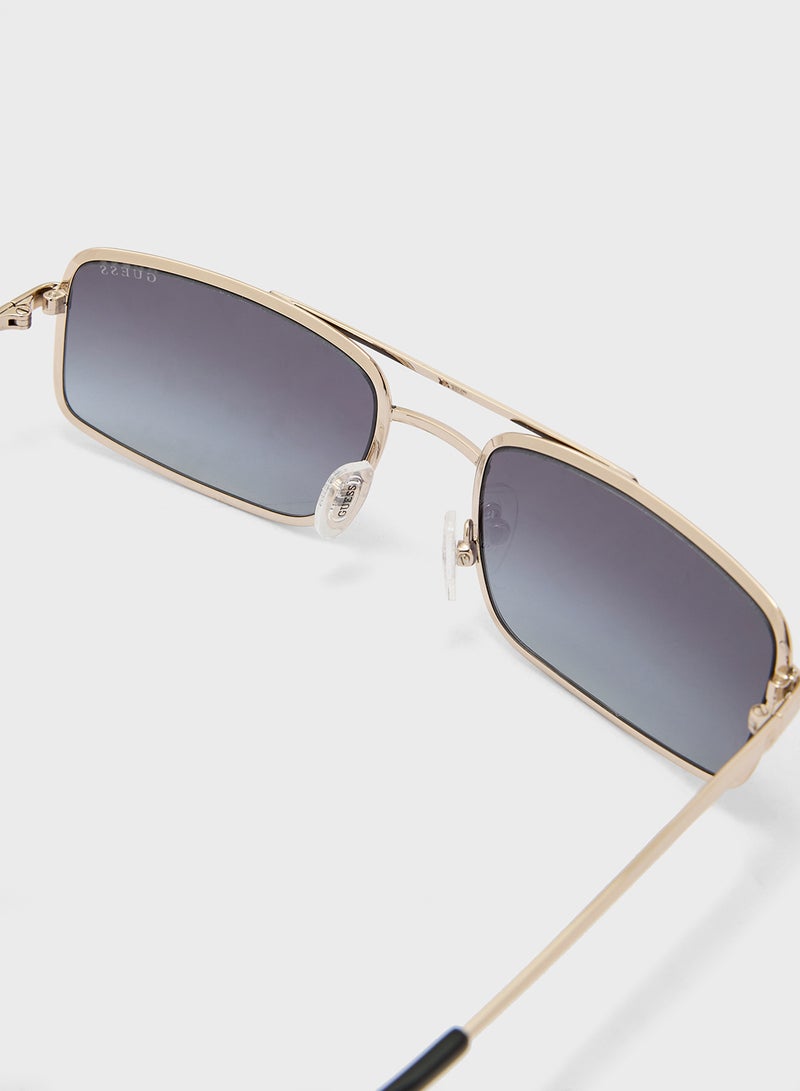 GUESS Metal Shaped Sunglasses - Image 3