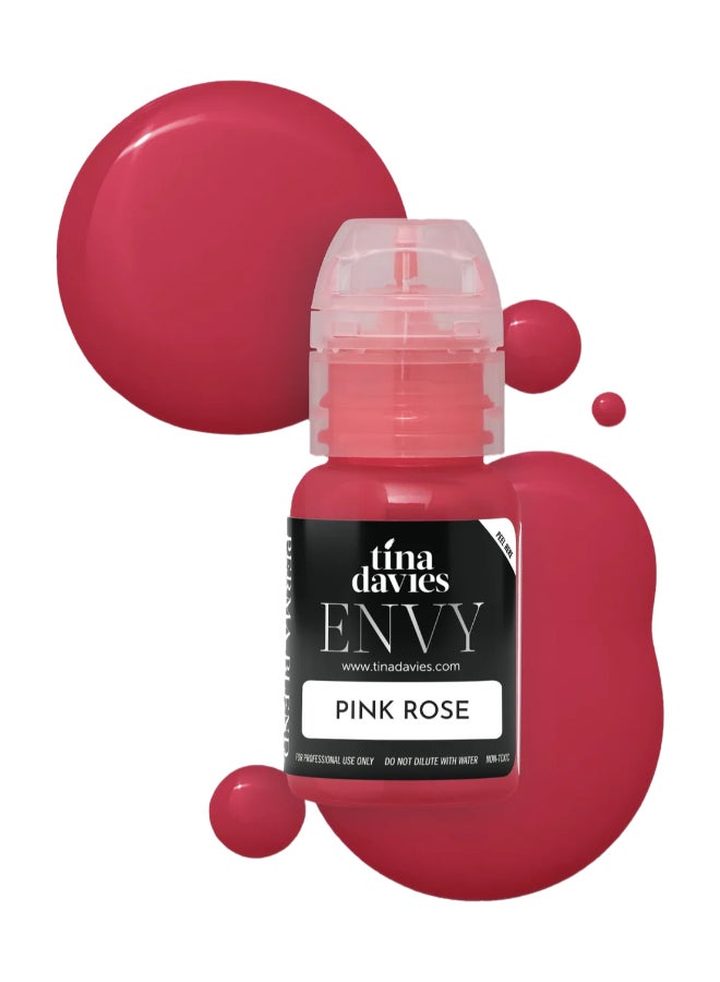 Perma Blend صبغة شفاه تينا ديفيز - وردي روز 15 مل Pbtdpr1/2 - Image 1