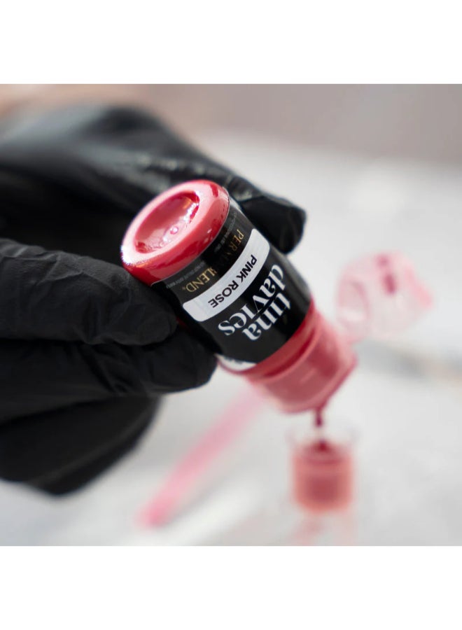 Perma Blend صبغة شفاه تينا ديفيز - وردي روز 15 مل Pbtdpr1/2 - Image 3