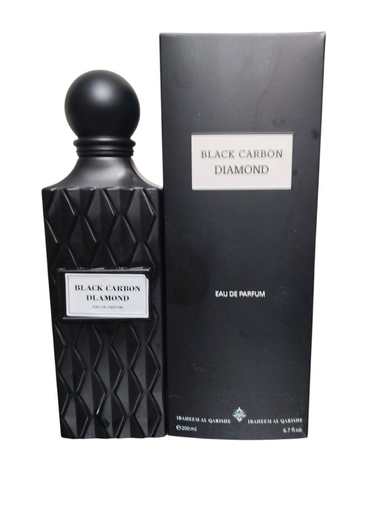 ابراهيم القرشي ماء عطر بلاك كاربون دايموند 200 م