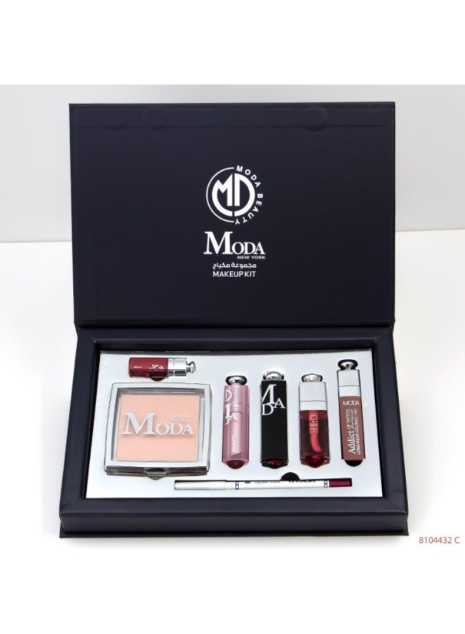  مودا بيوتي بوكس مكياج جديد ومميز – 7 قطع من الجمال الراقي - Image 3