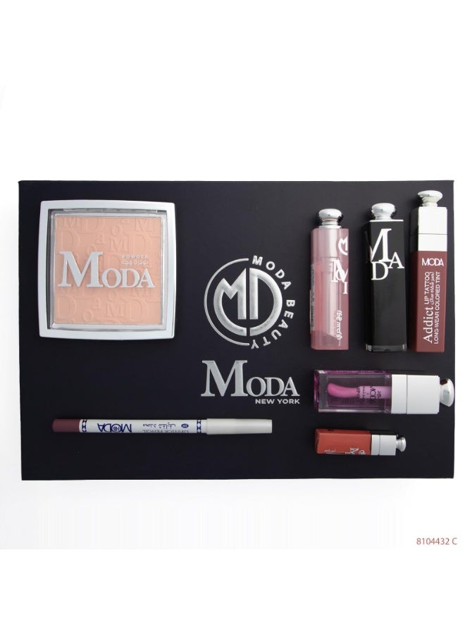  مودا بيوتي بوكس مكياج جديد ومميز – 7 قطع من الجمال الراقي - Image 2
