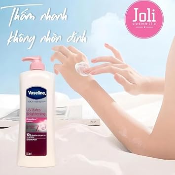 Vaseline لوشن الجسم فازلين هيلثي برايت يو في لتفتيح إضافي جلوتا جلو حجم 300 مل - Image 3