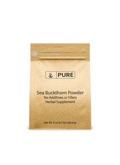 PURE ORIGINAL INGREDIENTS Pure Original Ingredients Sea Buckthorn (8oz) Traditional Supplement, Tart Berry Taste, Non-GMO  - Image 1