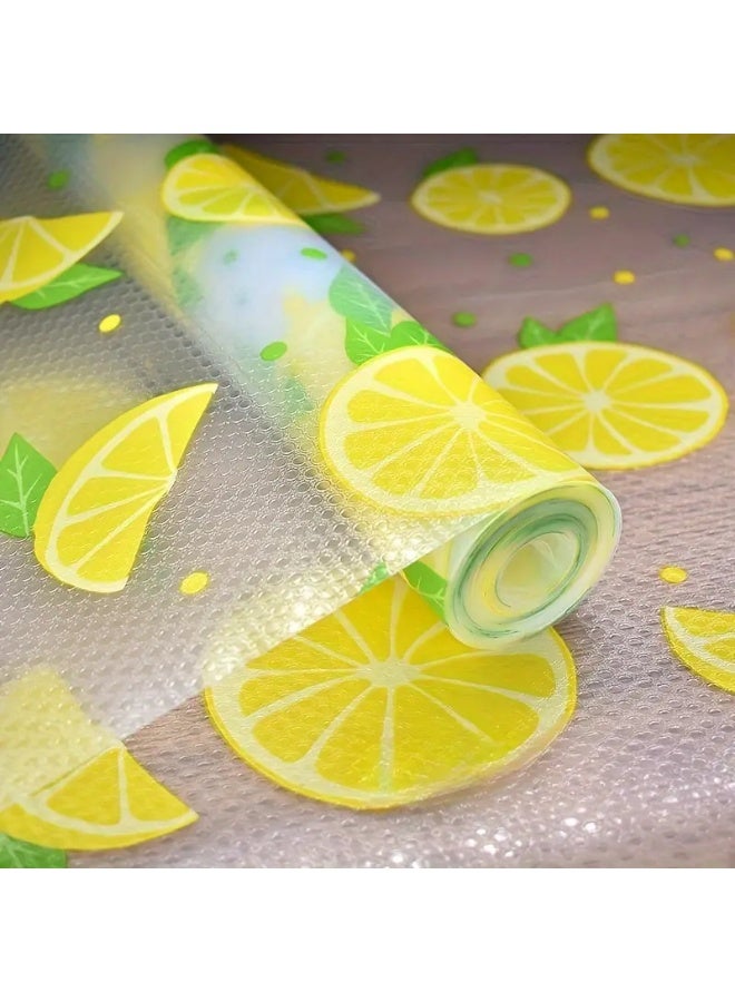 KITCHENOO Washable silicone mat roll for kitchen shelves, drawers, cupboards and desks, made of high-quality material, size 500*45 cm - Image 1