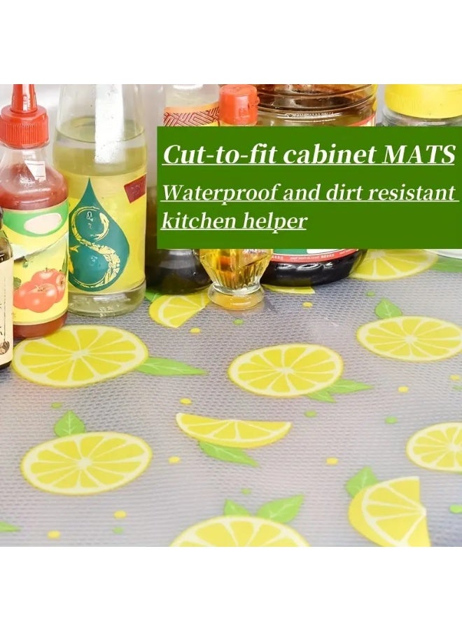 KITCHENOO Washable silicone mat roll for kitchen shelves, drawers, cupboards and desks, made of high-quality material, size 500*45 cm - Image 5