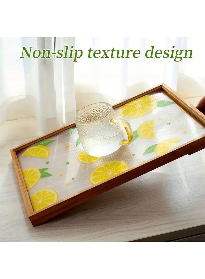 KITCHENOO Washable silicone mat roll for kitchen shelves, drawers, cupboards and desks, made of high-quality material, size 500*45 cm - Image 3