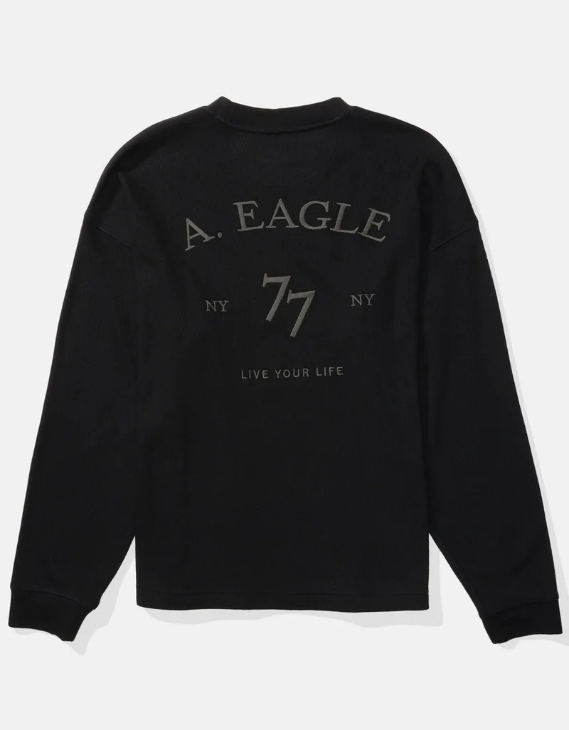 American Eagle  AE Thermal Shirt for Men | Best Price UAE