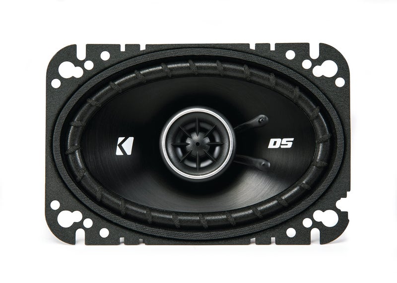 KICKER DSC460 4x6-Inch (100x160mm) Coaxial Speakers, 4-Ohm (Pair) - Image 1