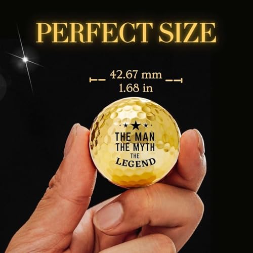 CybGene Birthday Gifts Golf Balls Set for Him, Golf Gifts for Men, Cool Accessories for Golfers, Birthday Golf Balls for Golf Lovers, Dad, Grandpa, Boyfriend, Husband, Brother, Uncle, Boss - March - Image 4