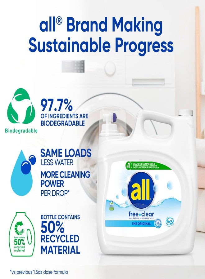 all Liquid Laundry Detergent Free Clear, 118 Ounce, 94 Loads - Image 4