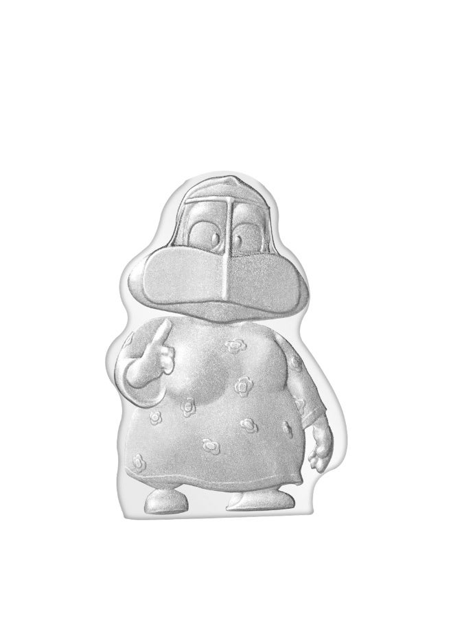 BTC 50 Grams Um Saloom Silver Bar - Image 1