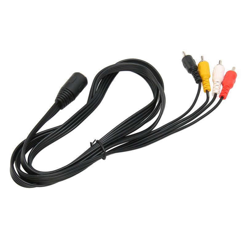 5 Pin DIN Female to 4 RCA Male Cable 1.5m - Stable Signal Audio Adapter Cord for Amplifiers Speaker Equipment - Image 3