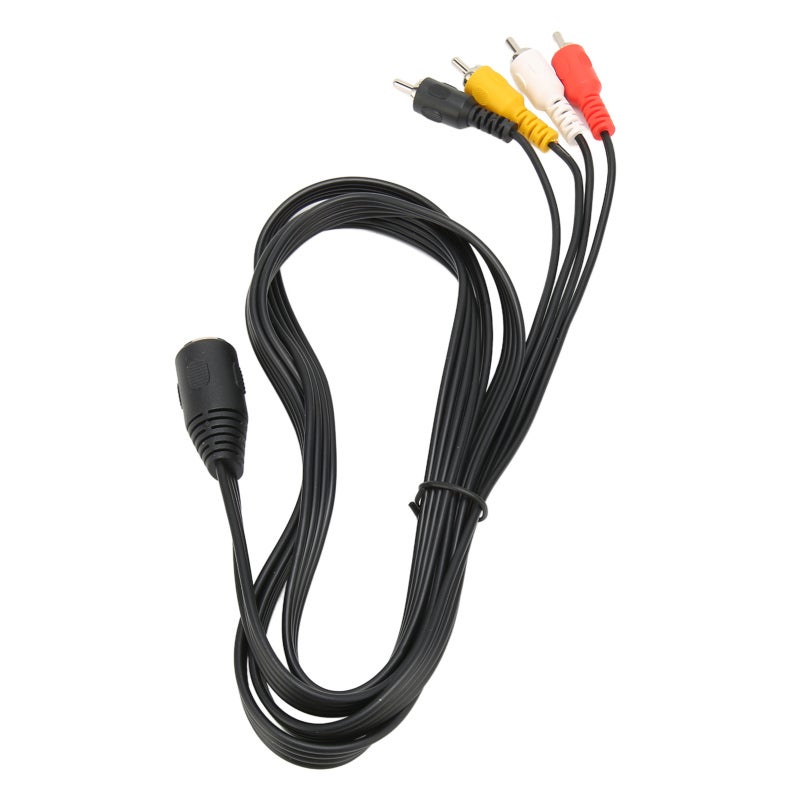 5 Pin DIN Female to 4 RCA Male Cable 1.5m - Stable Signal Audio Adapter Cord for Amplifiers Speaker Equipment - Image 2