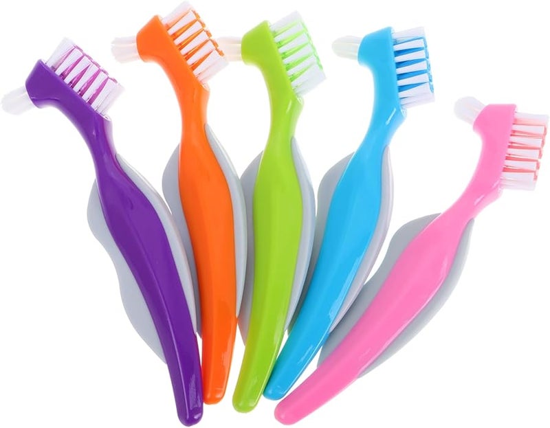 Soft Bristles Adult Toothbrush 5 Pack Gentle Cleaning Home Nursing Care - Image 2