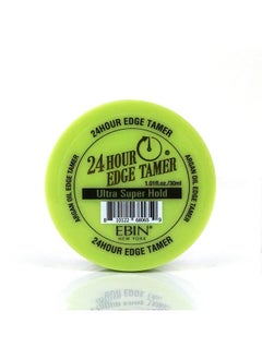 إيبن نيويورك 24 Hour Edge Tamer، Ultra Super Hold - بدون تقشر، بدون بقايا بيضاء، لمعان وملمس ناعم مع زيت الأرجان وزيت الخروع (1.01 أونصة سائلة (عبوة واحدة))  - Image 1