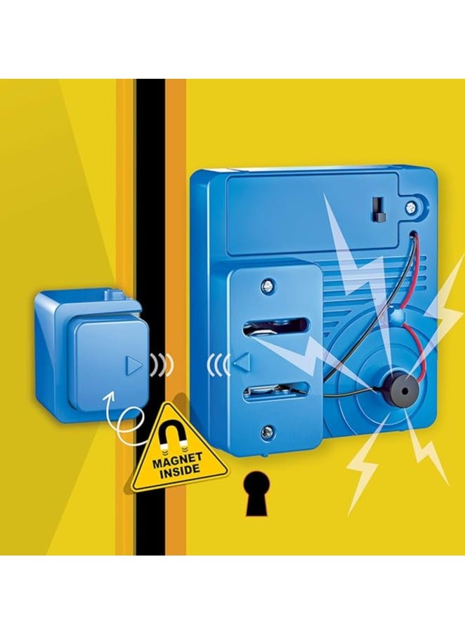 4M KidzLabs Magnetic Intruder Alarm Kit – Build a Real Working Alarm System Using Magnetism & Circuits | STEM Security Science Kit for Kids Ages 8+ | 00-03440 - Image 2