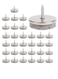Y&D Furniture Felt Pads, Pads with Easy Screw Installation are Ideal Floor Protector  - Image 1