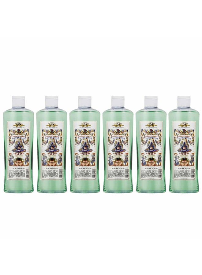 Murray and Lanman Florida Water Cologne Original 16oz (Pack of 6)