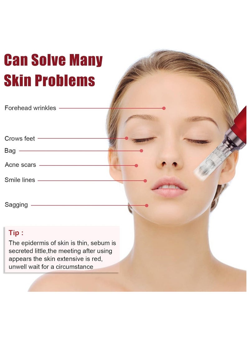 دي آر. بن دكتور Pen Ultima N2 قلم ميكرونيدلينغ احترافي أدوات إصلاح الجلد الكهربائية اللاسلكية مع خراطيش 2 قطعة - Image 3