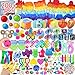 BILLFULL 200 Pcs Party Favors for Kids Fidget Toys Bulk Birthday Gift Toys Stocking Stuffers Treasure Box Birthday Party Goodie Bag Stuffers Carnival Prizes Pinata Filler for Classroom - Image 3