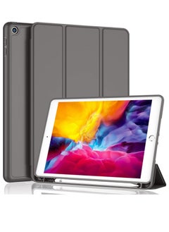 MIGOFAST iPad 9.7 Case 2018 2017 Model 6th 5th Generation Smart Cover with Pencil Holder and Soft Baby Skin Silicone Back and Full Body Protection Auto Wake Sleep Cover  - Image 1