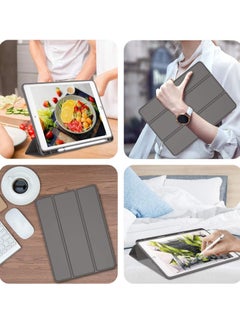MIGOFAST iPad 9.7 Case 2018 2017 Model 6th 5th Generation Smart Cover with Pencil Holder and Soft Baby Skin Silicone Back and Full Body Protection Auto Wake Sleep Cover  - Image 4