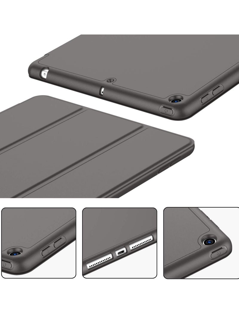 MIGOFAST iPad 9.7 Case 2018 2017 Model 6th 5th Generation Smart Cover with Pencil Holder and Soft Baby Skin Silicone Back and Full Body Protection Auto Wake Sleep Cover - Image 2