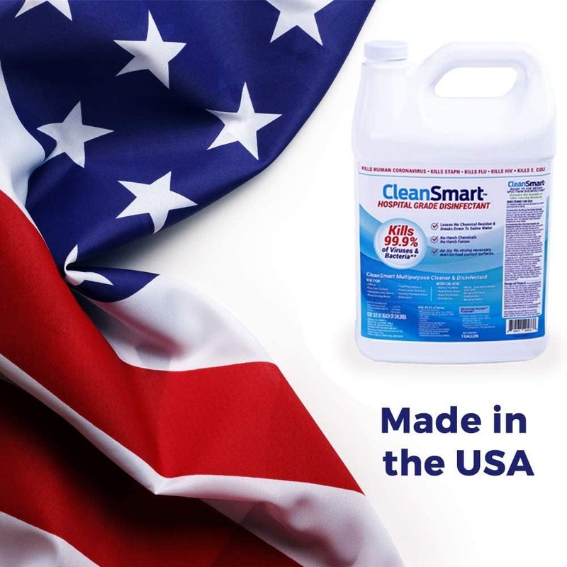 CleanSmart Hospital Grade Disinfectant, Kills 99.9% of Viruses and Bacteria, Hypochlorous Acid Technology, EPA Registered, 23 oz, (Pack of 6) (HOCL) - Image 5