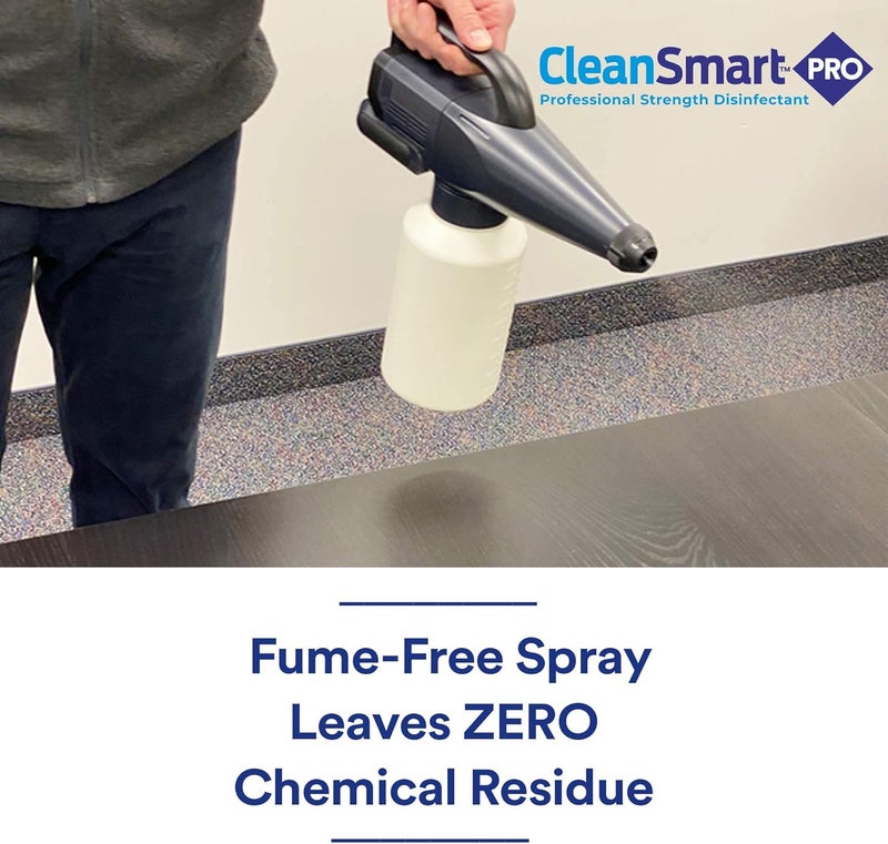 CleanSmart Hospital Grade Disinfectant, Kills 99.9% of Viruses and Bacteria, Hypochlorous Acid Technology, EPA Registered, 23 oz, (Pack of 6) (HOCL) - Image 3