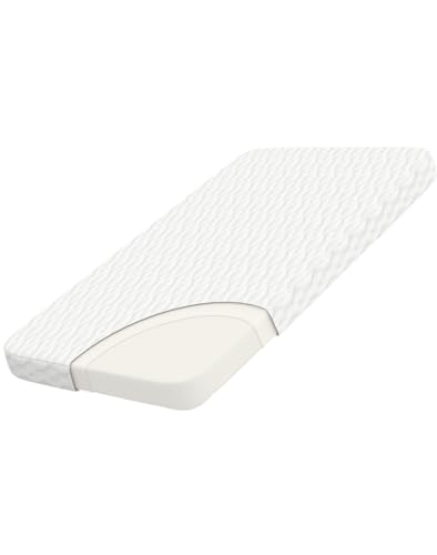WELLZEE Rectangle Bassinet Mattress 32"x20", Supportive & Breathable Material, Fit for Baby Delight Beside Me Dreamer, Delta Children Simmons Kids Koi, RONBEI, ANGELBLISS and Most Bedside Sleeper - Image 1