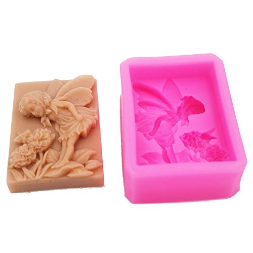 Longzang Angel Mold Craft Art Silicone Soap Mould Craft Molds DIY (S023) - Image 3