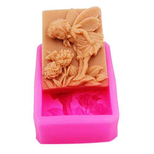 Longzang Angel Mold Craft Art Silicone Soap Mould Craft Molds DIY (S023) - Image 1