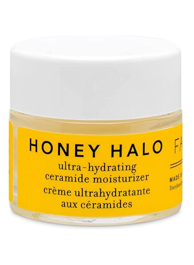 FARMACY Honey Halo Ceramide Face Moisturizer Cream Hydrating Facial Lotion For Dry Skin (9Ml) - Image 2