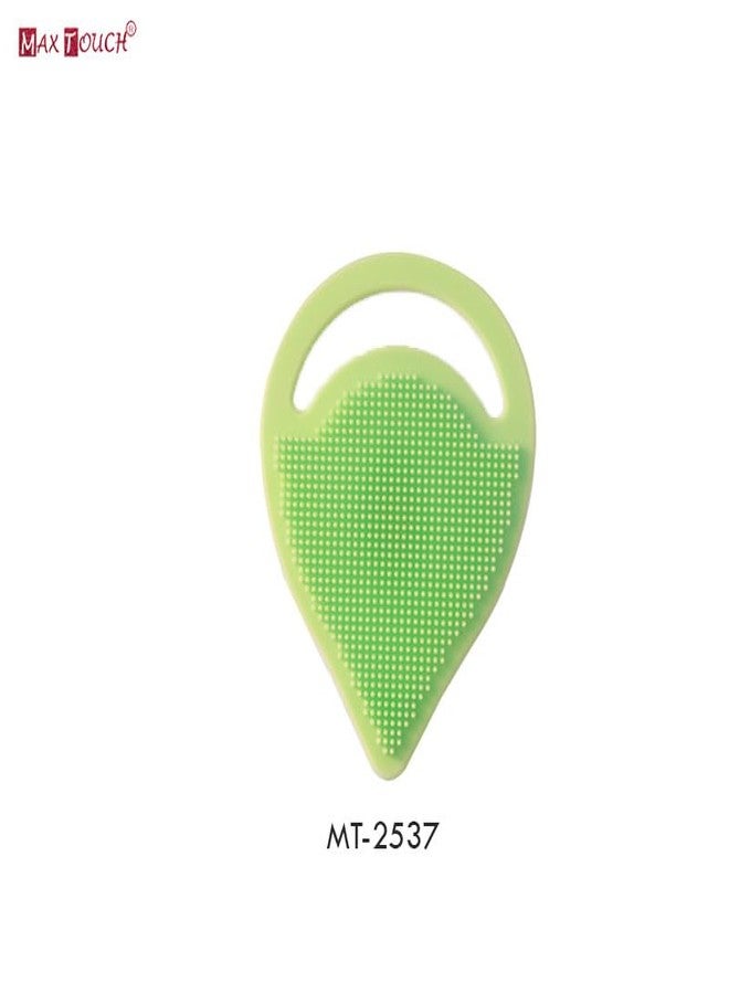 ماكس تاتش مقشر الوجه السيليكوني ماكس تاتش، فرشاة ناعمة للوجه، فرشاة تنظيف الوجه، مزيل الرؤوس السوداء وحب الشباب، وسادة تنظيف المسام لحب الشباب للعناية بالبشرة بعمق (عبوة من 4 قطع، 2537) - Image 4