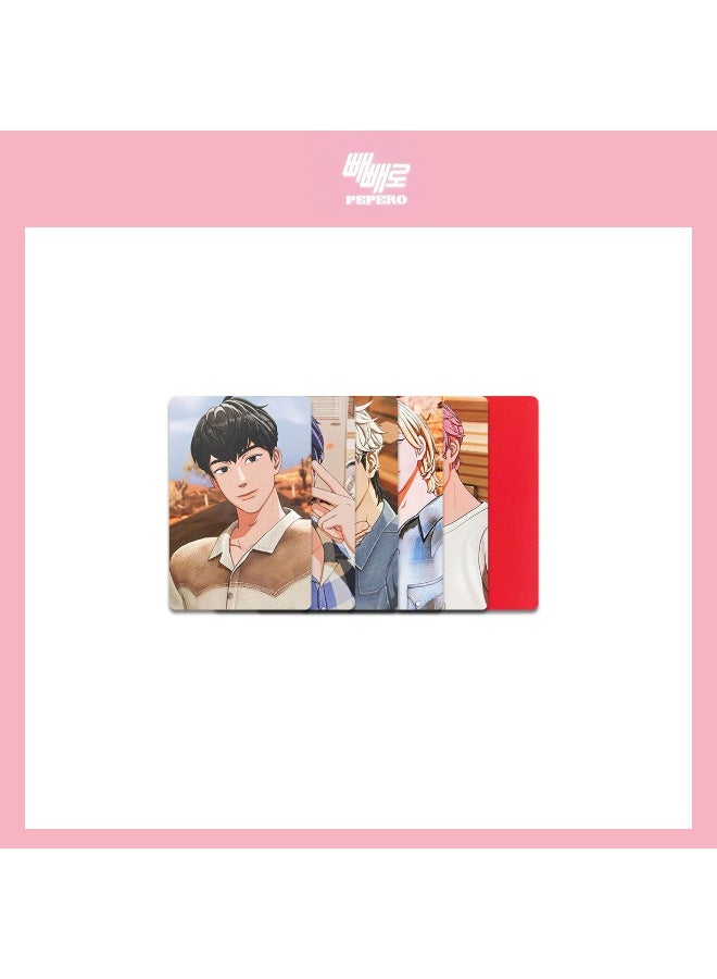 NIBEMINENT 5 قطع بطاقات بيبروا ليمو كيبوب لمحبي الهدايا التذكارية - Image 3