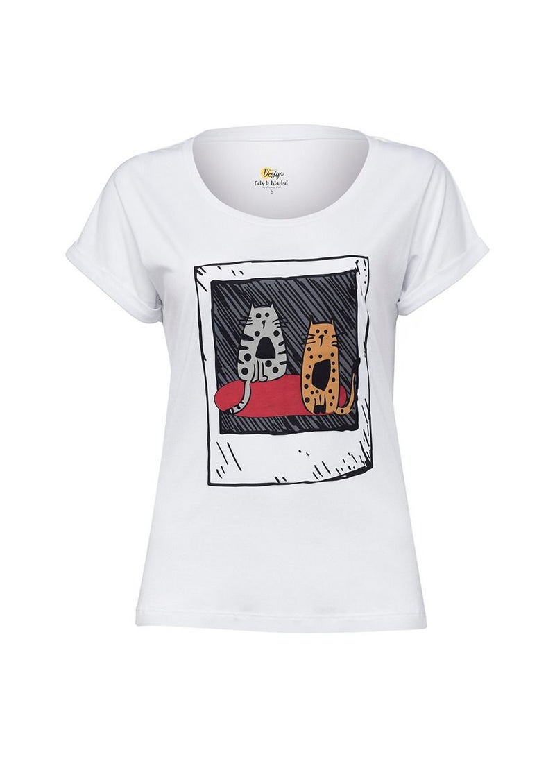 Biggdesign Cats Womens T-Shirt  - Image 1