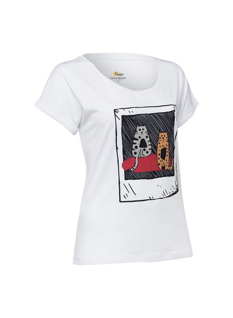 Biggdesign Cats Womens T-Shirt  - Image 2