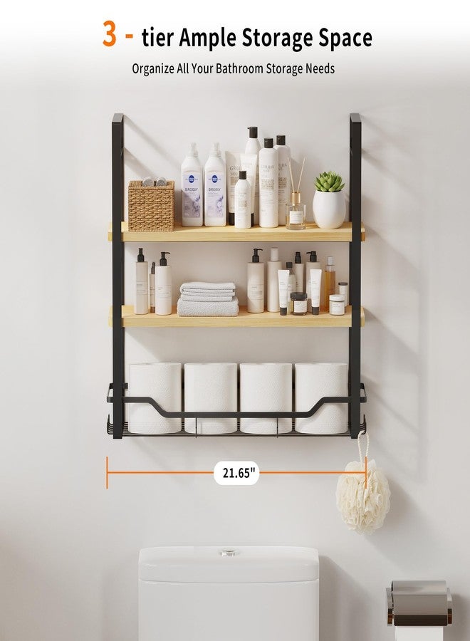 CACHOLIV Bathroom Shelves Over Toilet - Image 3